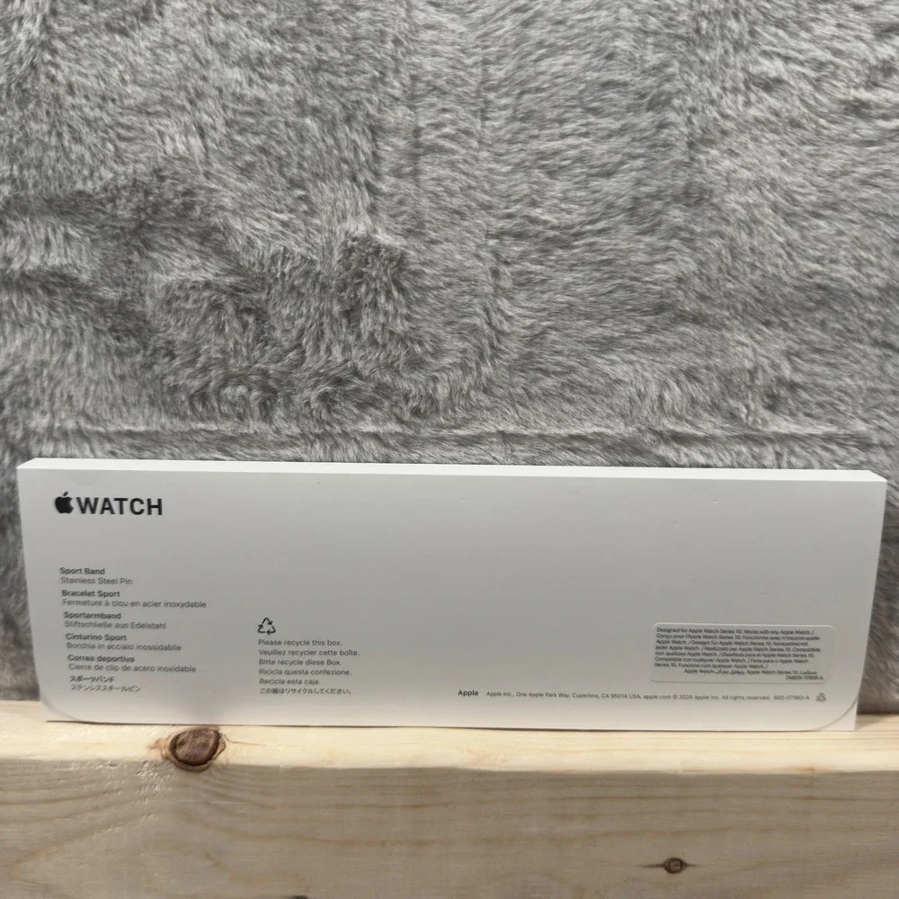 Apple Watch Series 10 46mm Rose Gold Aluminum GPS Milanese Loop 100% Battery‎